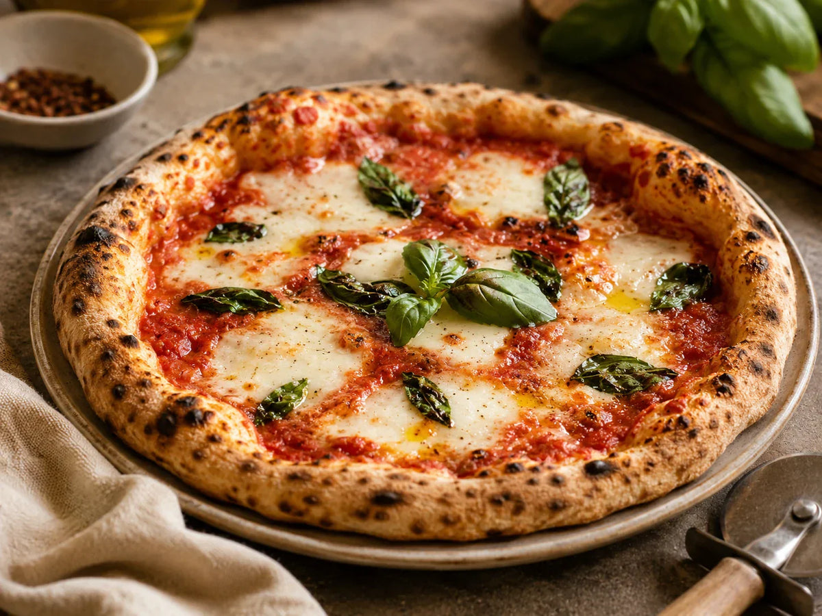 Kotipizza Mulino Angelican pizzajauhoista - Olivon italialainen resepti