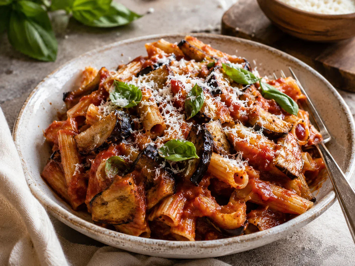 Pasta alla Norma - Olivon italialainen resepti