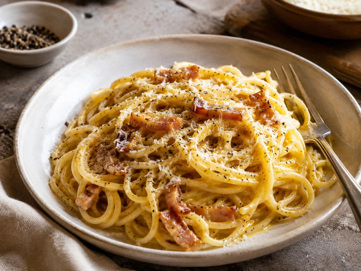 Pasta Carbonara - Olivon italialainen resepti
