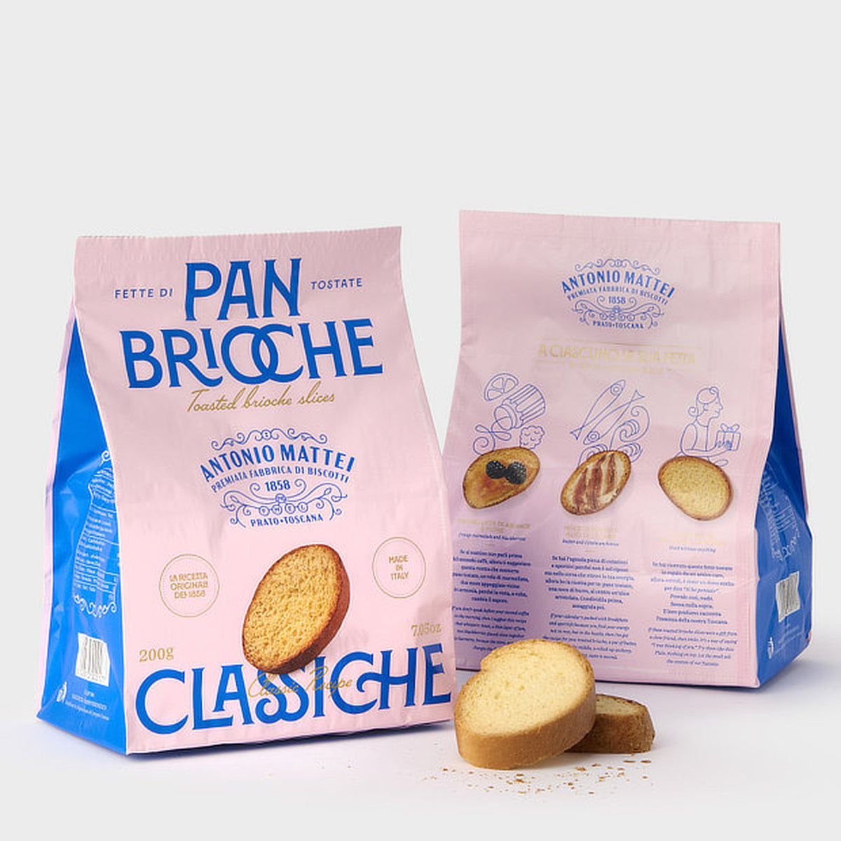 Paahdetut briossiviipaleet 200 g | Olivo