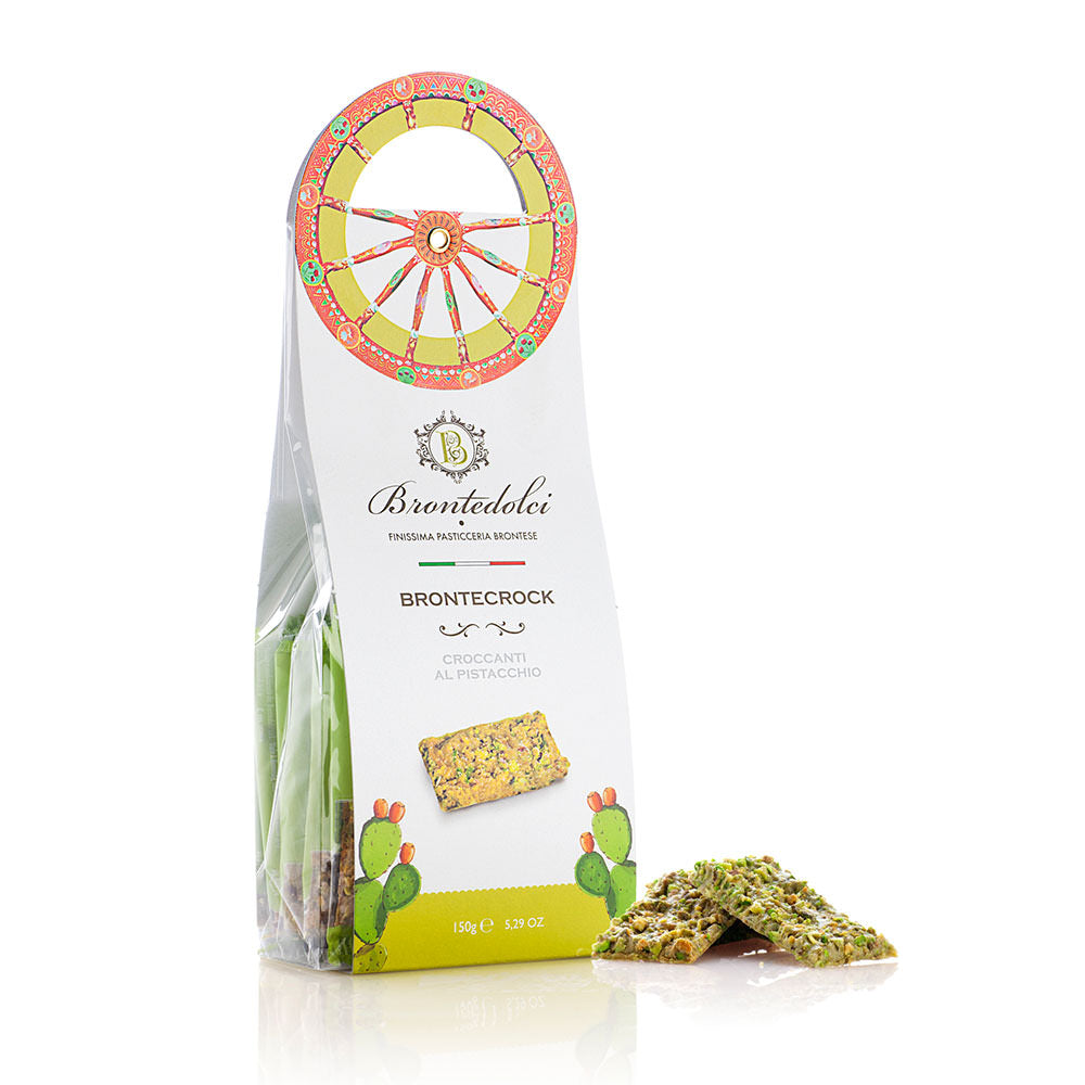 Pistaasipikkuleipä rapea pistaasiherkku pakkauksessa