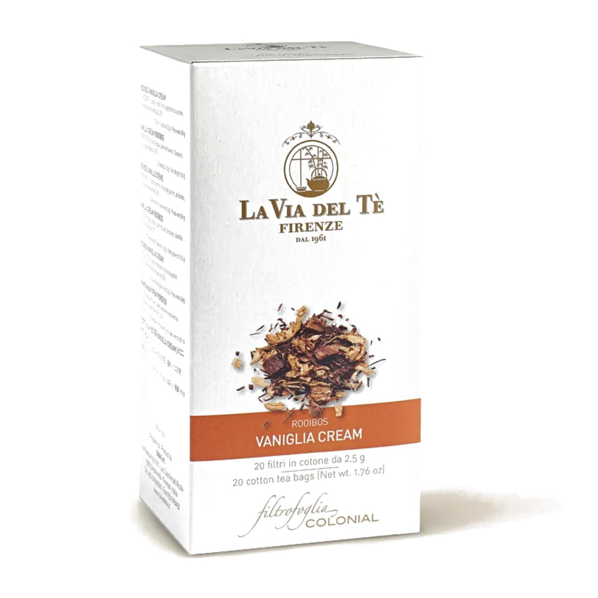 La Via del Tè Rooibos Vaniglia Cream, 20 teepussia