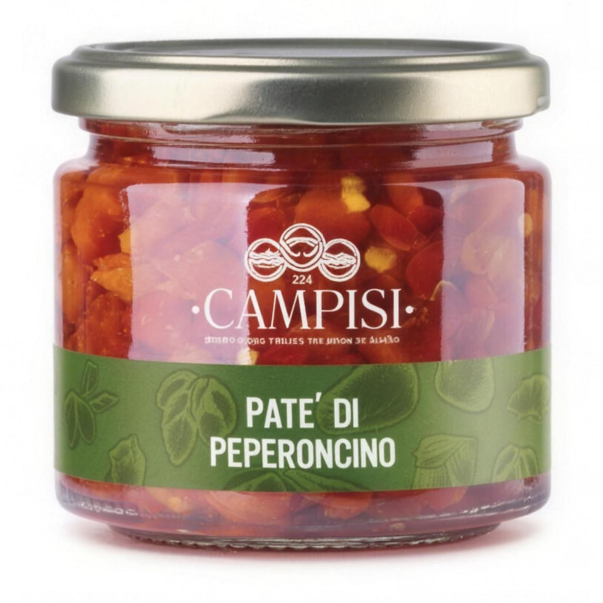 Campisi Paté di Peperoncino tulinen chililevite 190 g lasipurkissa