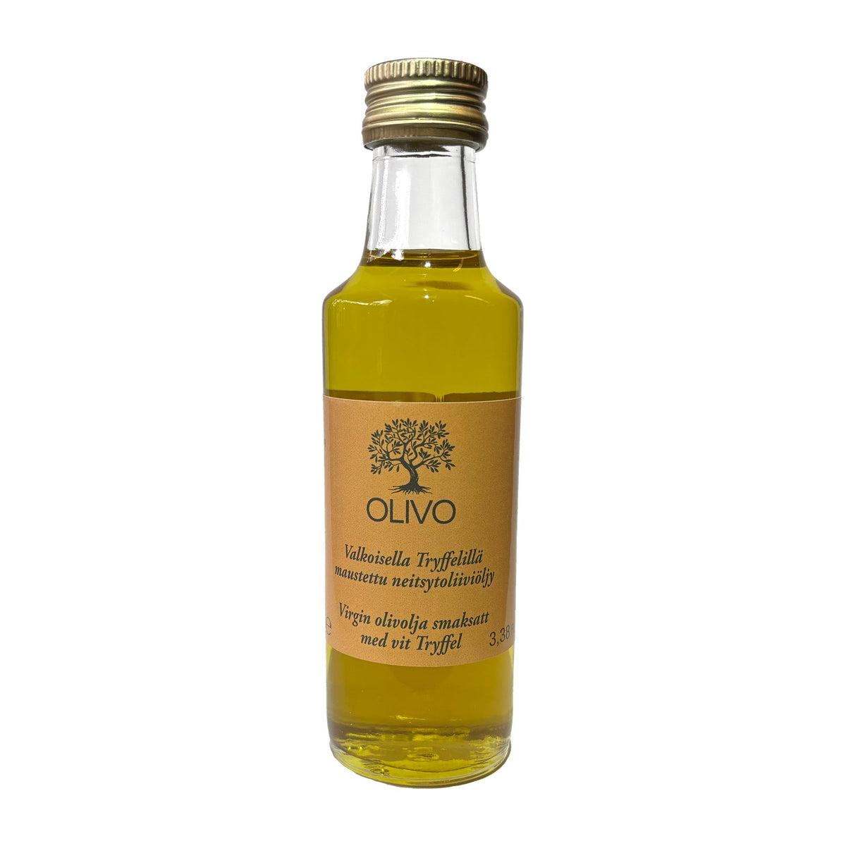 Valkoisella tryffeleillä maustettu neitsytoliiviöljy | 100ml – oliiviöljy Olivo verkkokaupassa