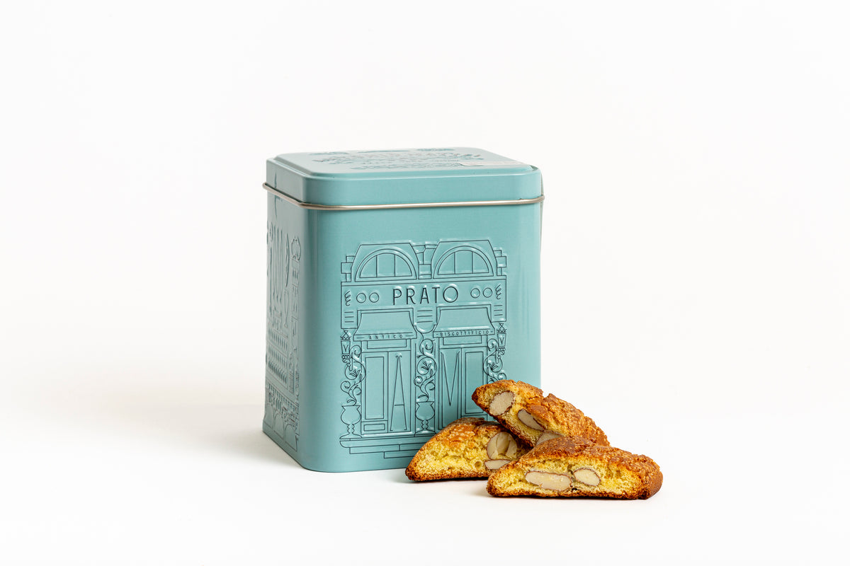 Tosca gift tin of cantucci biscuits 200 g – Antonio Mattei – image 3