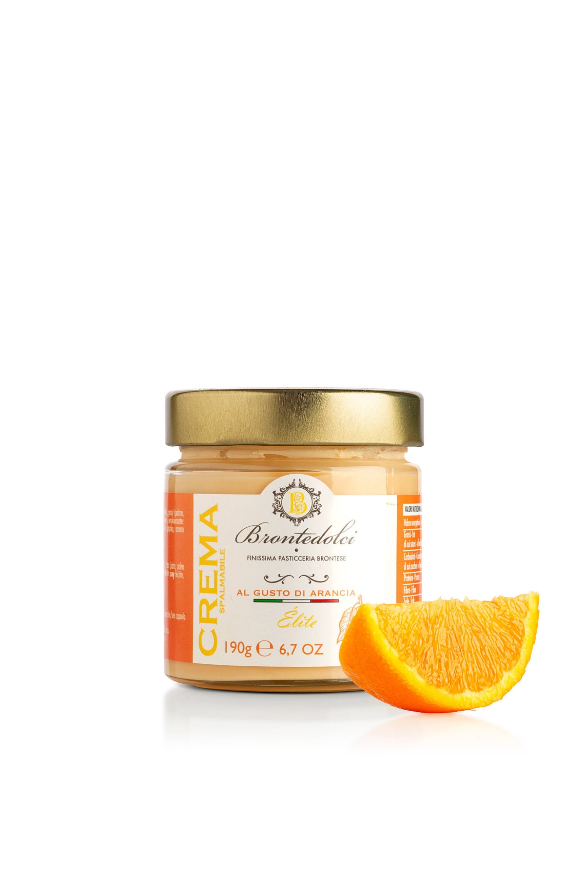 Bronte Dolci - Appelsiinilevite 190 g