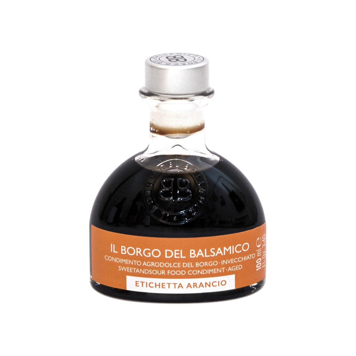 Il Borgo del Balsamico Condimento oranssi etiketti 100 ml