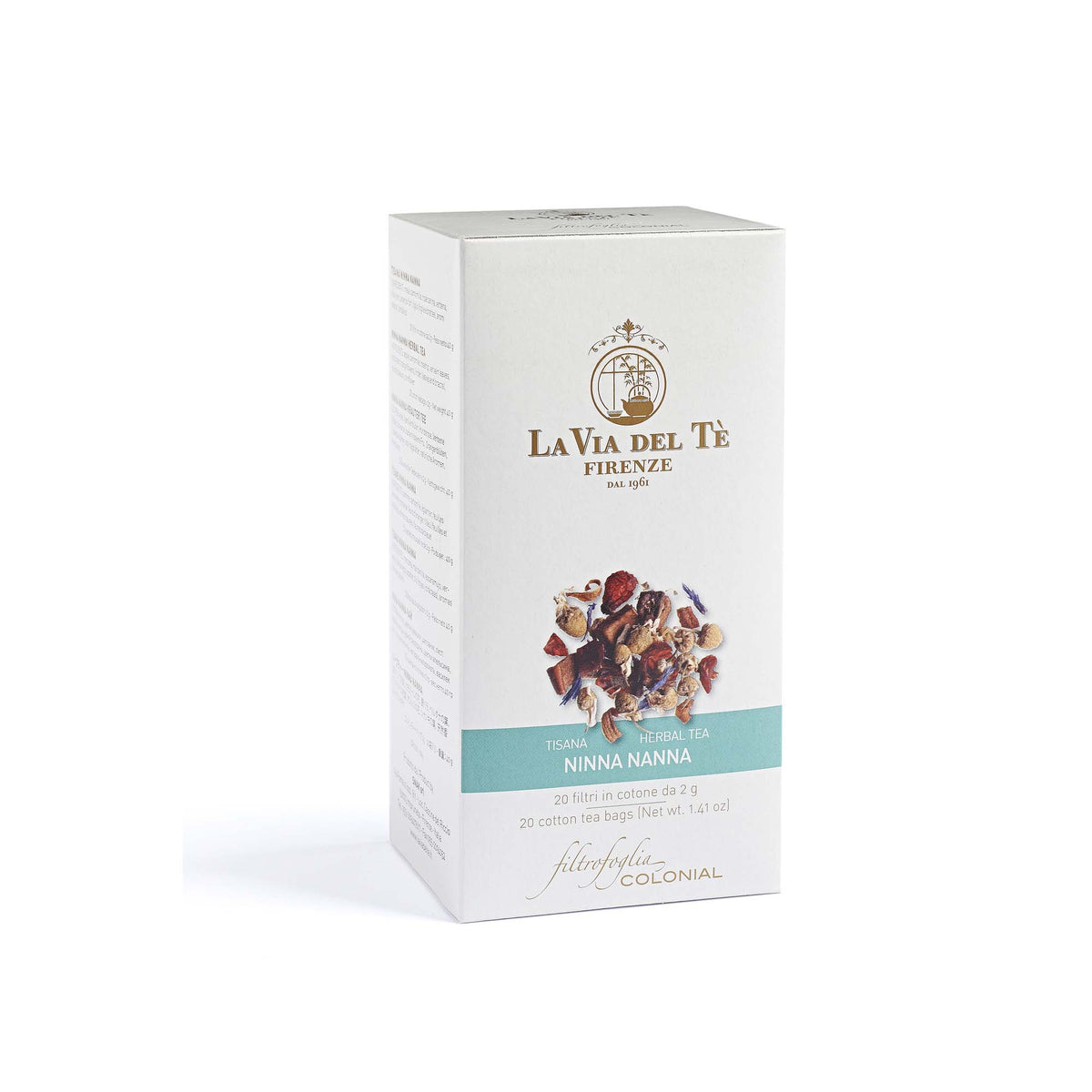Ninna Nanna -yrttitee - 20 teepussia, 50 g – La via del Te