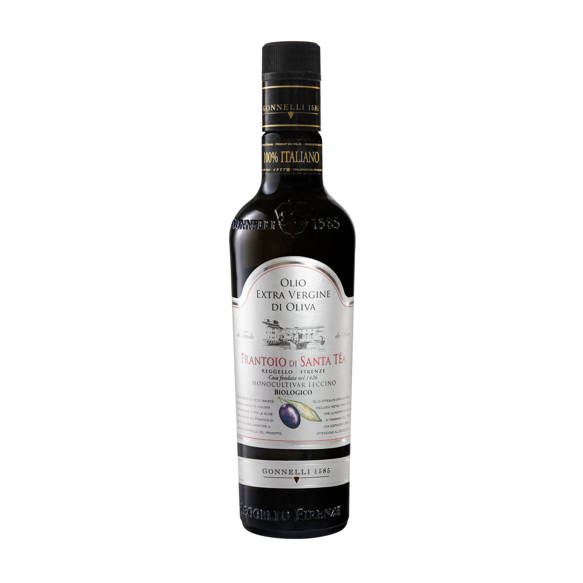 Frantoio di Santa Téa Monocultivar Leccino, Luomu – oliiviöljy Olivo verkkokaupassa