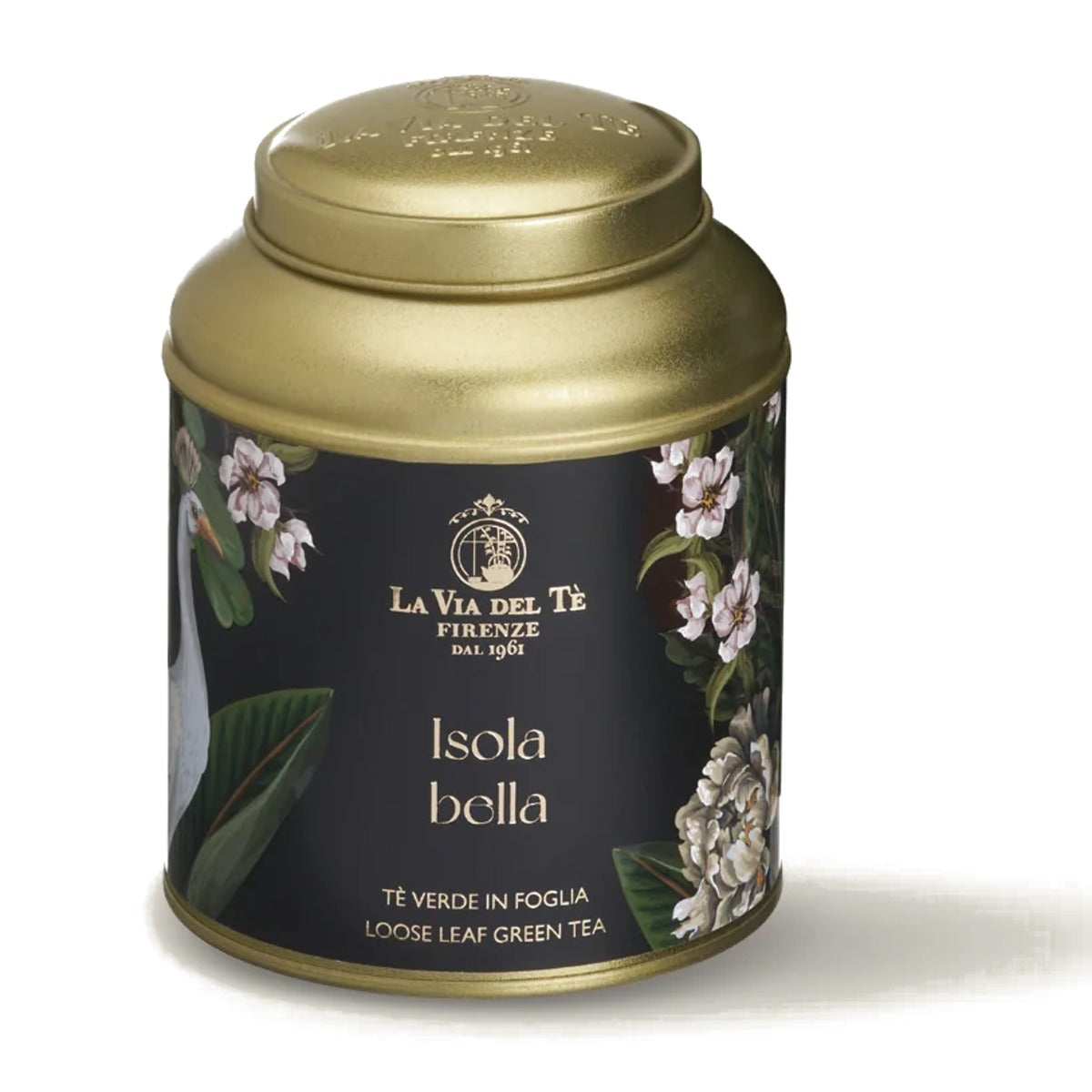 La Via del Tè Isola bella vihreä tee peltipurkissa