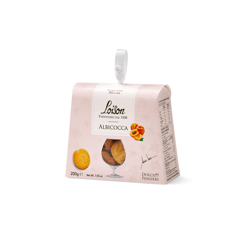 Loison Dolci Pensieri pikkuleivät aprikoosi 200g - Olivo.fi - Olivo.fi