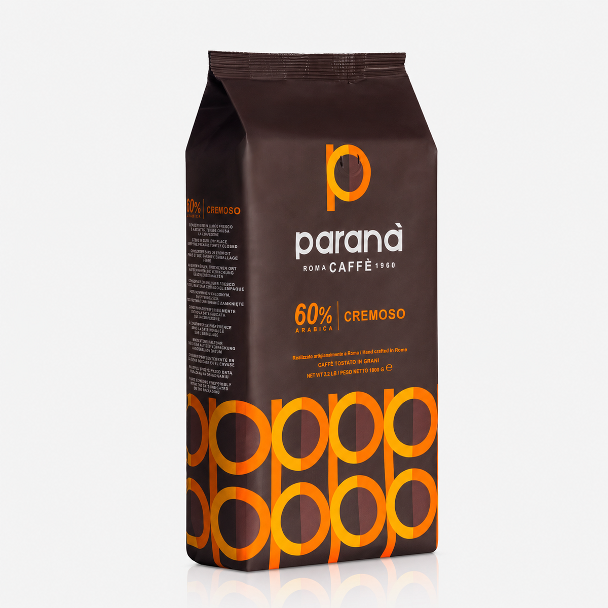 Paranà Cremoso kahvipavut 1 kg | Olivo