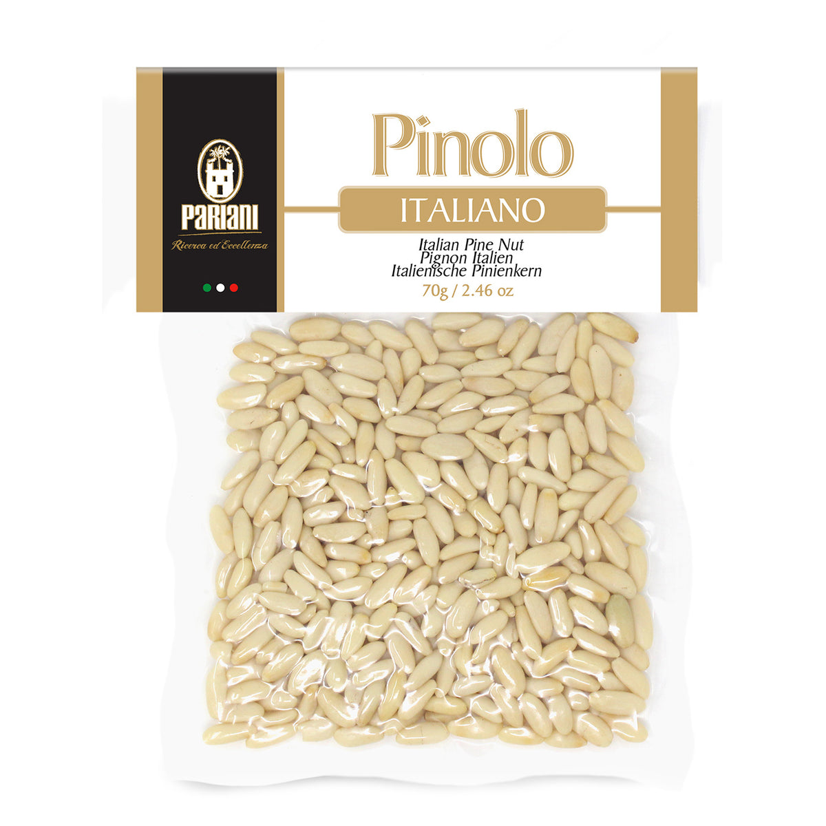 ITALIALAISET PINJANSIEMENET 70g – italialainen herkku Olivo verkkokaupassa