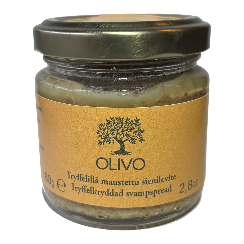 Tryffeleillä maustettu sienilevite | 80g - Olivo Originals - Olivo.fi