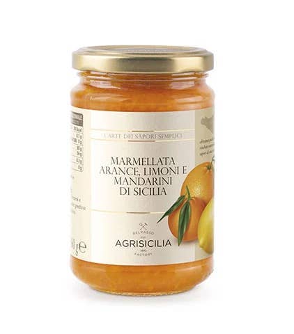 Agrisicilia - Sicilian Oranges, Lemons and Mandarins Jam — 360g