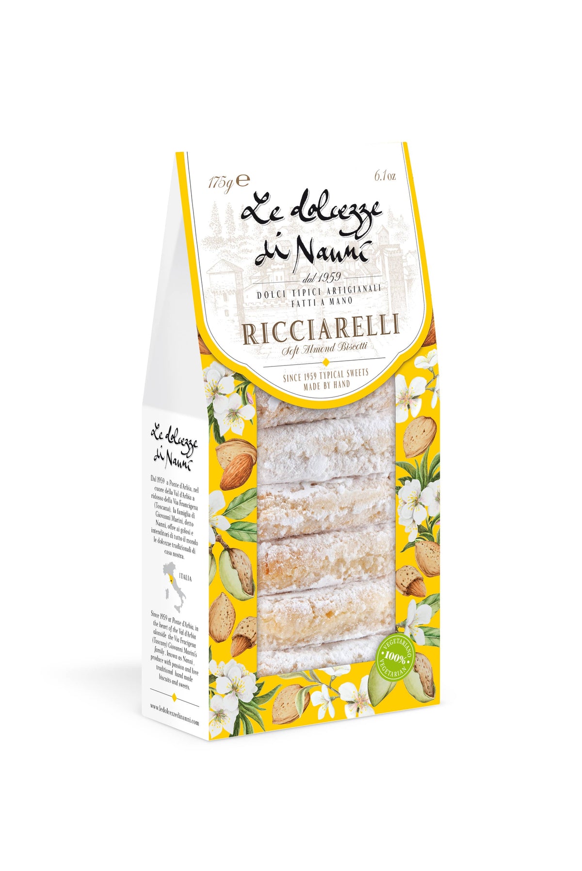 Le Dolcezze di Nanni Ricciarelli – pehmeä appelsiini-mantelikeksi