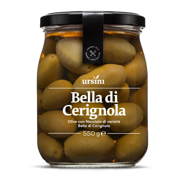 BELLA DI CERIGNOLA OLIIVIT | 550g - Ursini - Olivo.fi