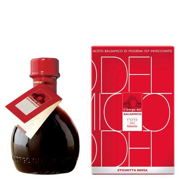Borgo balsamico - Punainen etiketti 250ml – balsamico Olivo verkkokaupassa