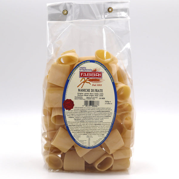 MANICHE DI FRATE | 500g - Pastificio Artigiano Fabbri - Olivo.fi