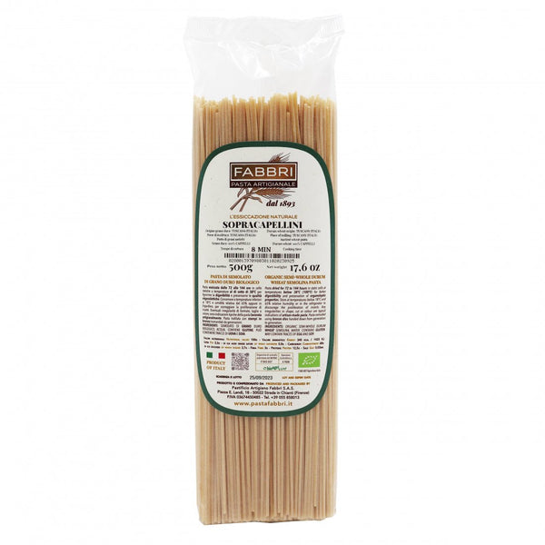 SPAGHETTI LISCI Nº4 | 500g - Pastificio Artigiano Fabbri - Olivo.fi