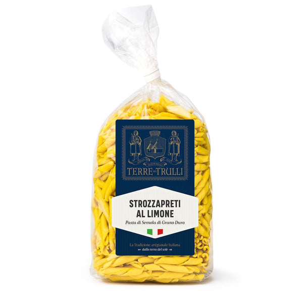 Strozzapreti pasta sitruunalla │ 500g - Terre dei Trulli - Olivo.fi