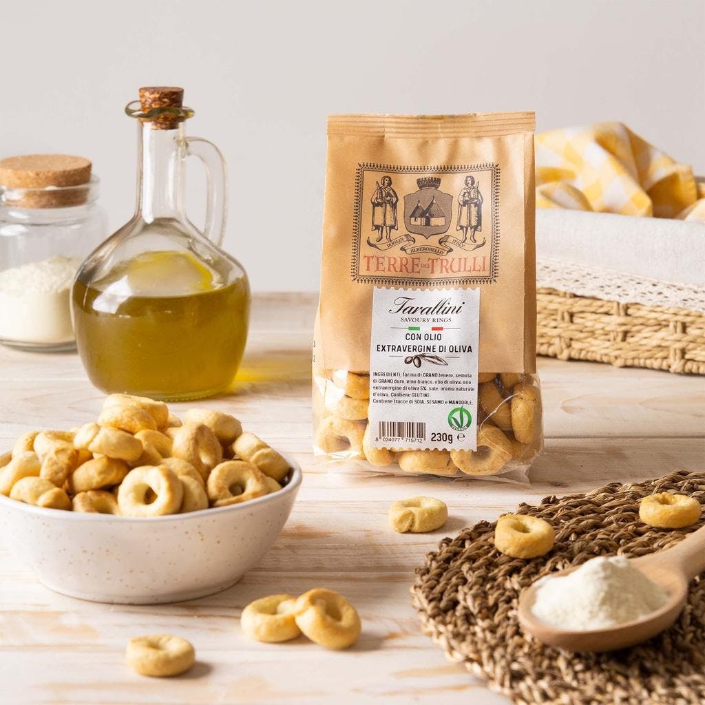 Taralli extra virgin oliiviöljyllä │ 230g – oliiviöljy Olivo verkkokaupassa